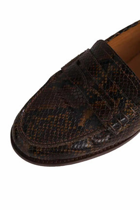 Mocassins Sézane Marron en Cuir
