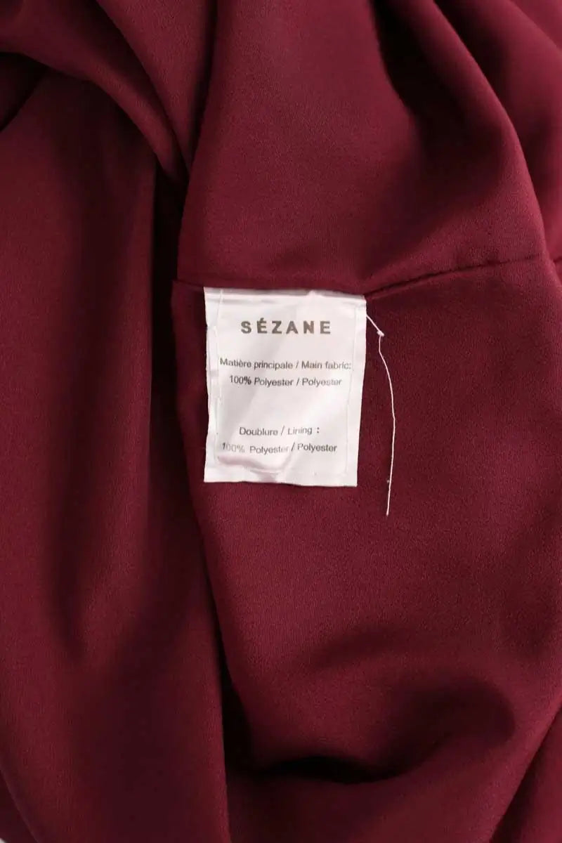 Robe Sézane  Bordeaux