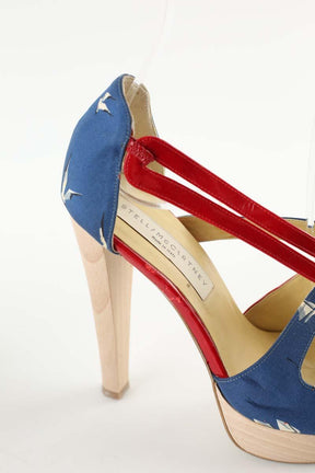Talons Stella McCartney  Bleu