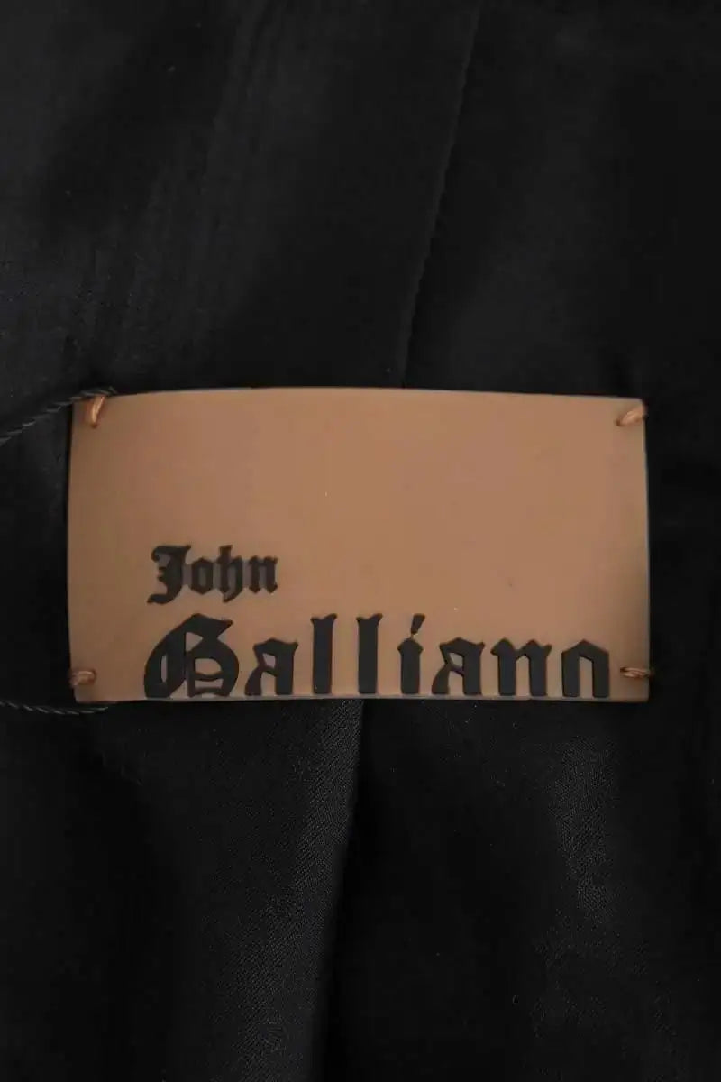 Blouson John Galliano Noir en Cuir