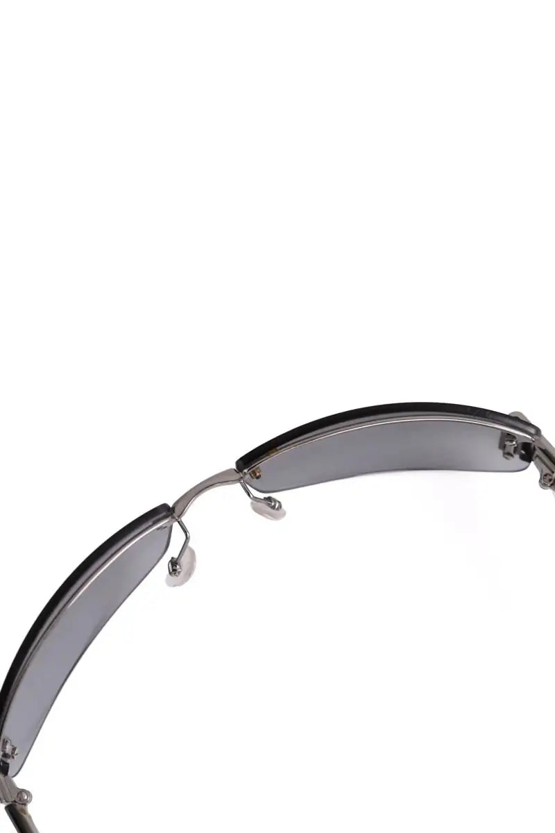 Lunettes de soleil Gucci Argent en Métal
