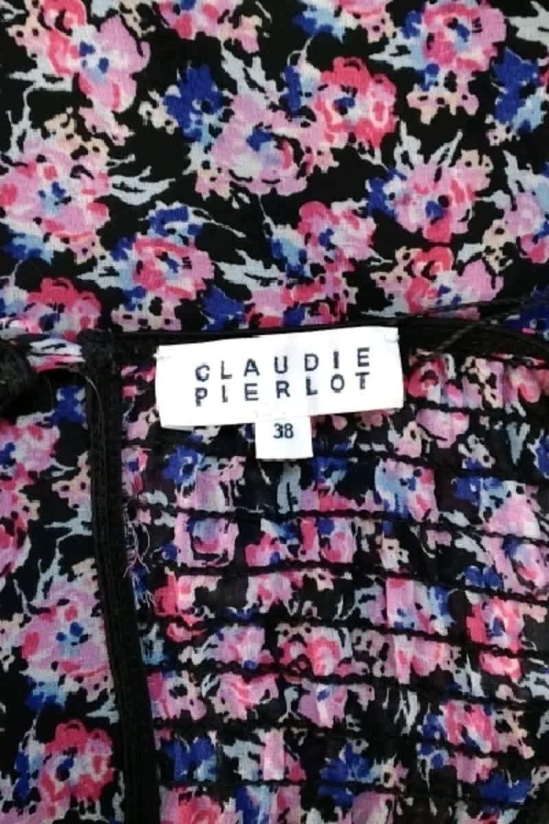 Mi-longueur Claudie Pierlot  Rose