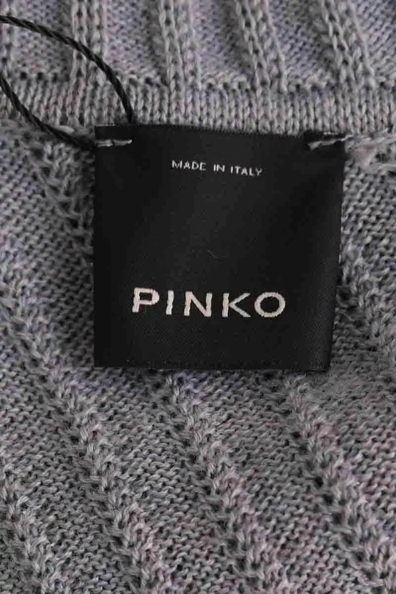 Pull Pinko Gris en Laine