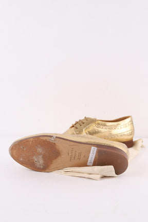 Chaussures à lacets Sézane  Doré