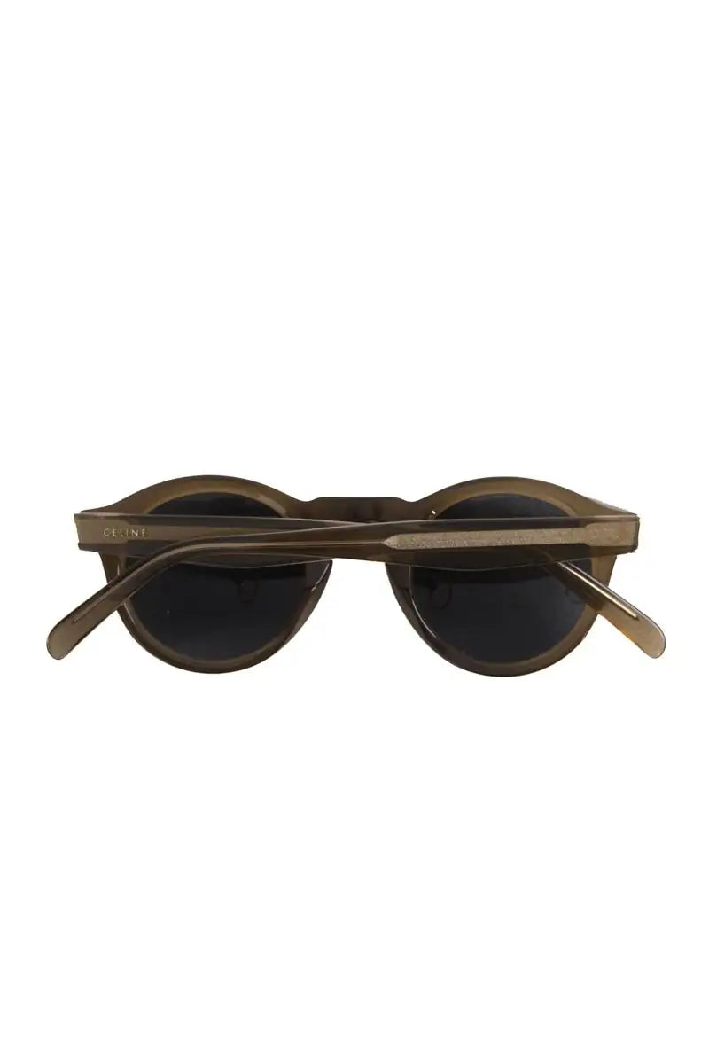 Lunettes de soleil Celine Kaki en Plastique