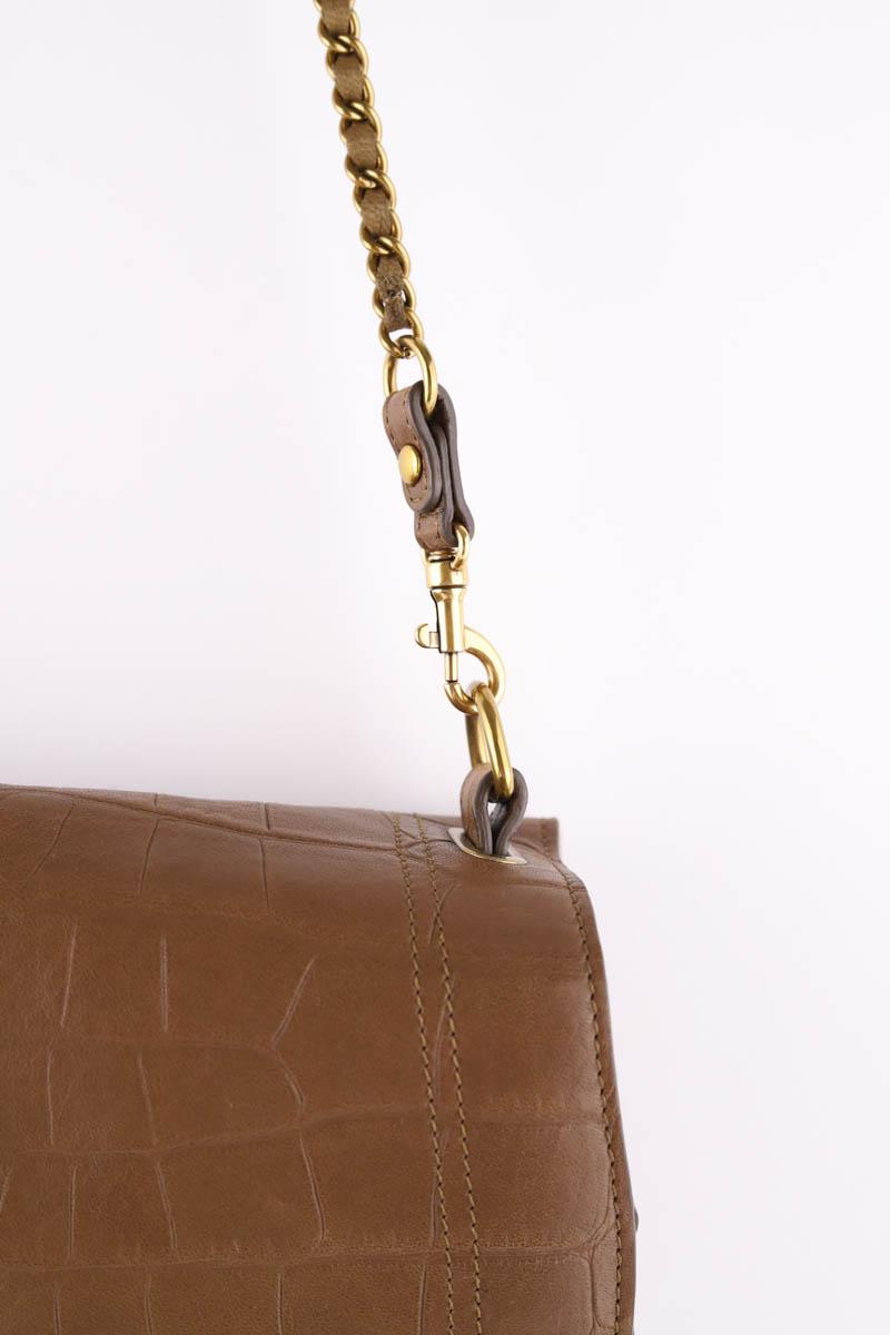 Bandoulière Jérôme Dreyfuss Bobi Marron