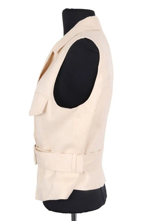 Veste Maison 123 Ecru en Viscose