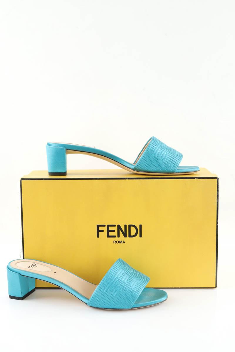 Talons Fendi  Bleu