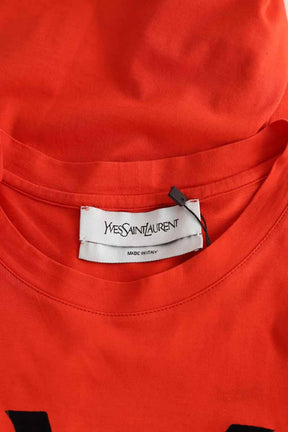 T-shirts Saint Laurent  Rouge