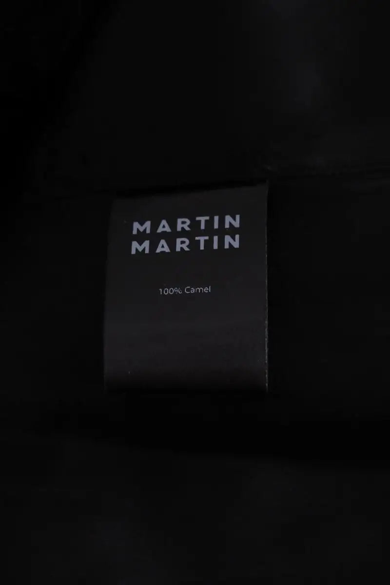 Manteau Martin Martin Noir en Laine