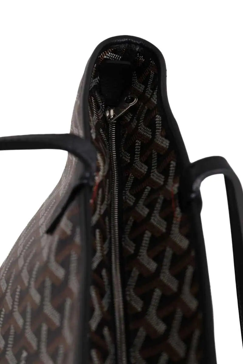 Cabas Goyard Noir en Cuir