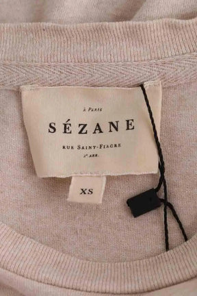T-shirt Sézane Beige en Coton