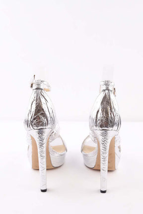Talons Jimmy Choo  Argent
