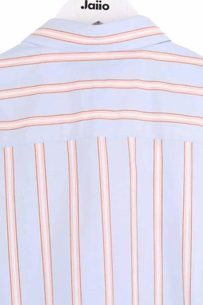 Chemise Lacoste Bleu en Coton