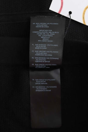 Mi-longueur Sandro  Noir