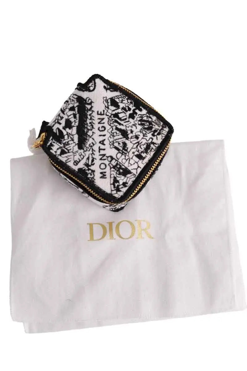 Vanity-case, trousse de toilette Dior Blanc en Coton