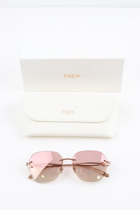 Lunettes de soleil FRED  Marron