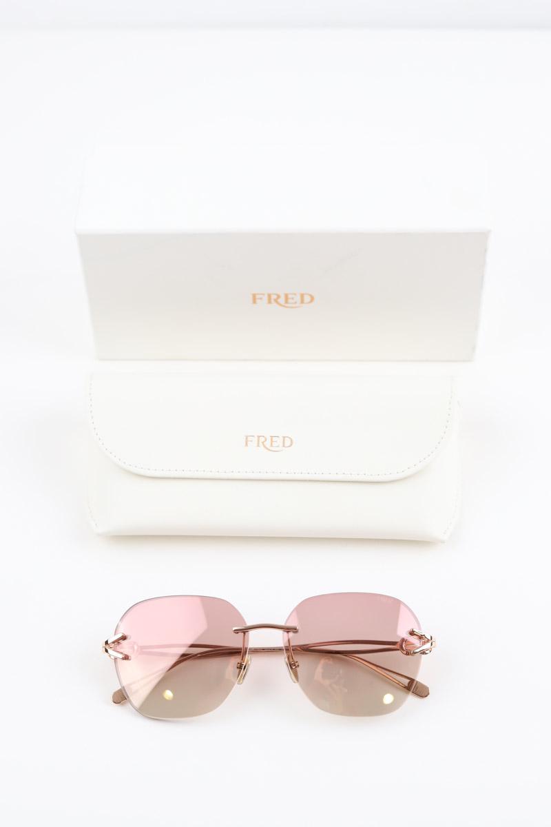 Lunettes de soleil FRED  Marron