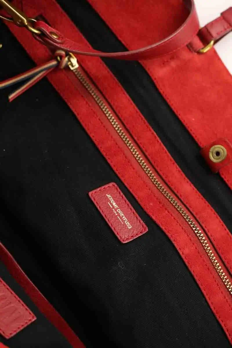 Cabas Jérôme Dreyfuss  Rouge