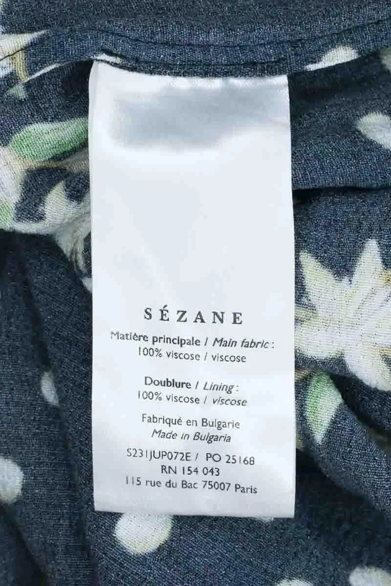 Jupe Sézane Multicolore en Viscose