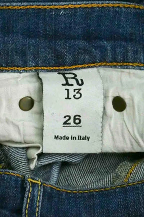 Jean slim R13 Bleu en Coton - élasthanne