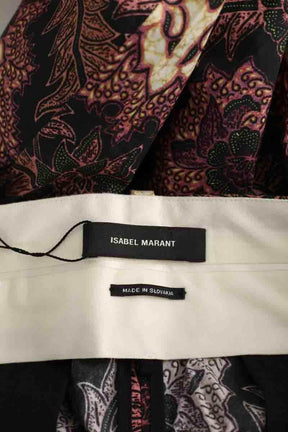 Pantalon droit Isabel Marant  Rose