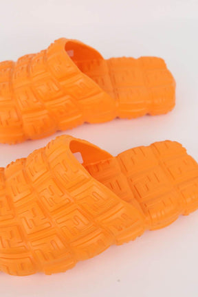Tongs Fendi  Orange