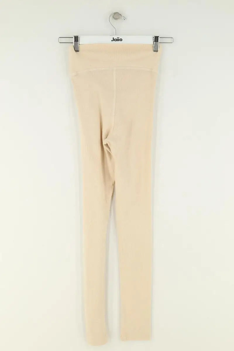 Legging Sézane Beige en Coton
