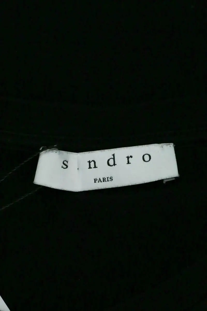 T-shirt Sandro Noir en Coton