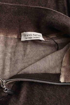 Tricot Franck Namani  Marron
