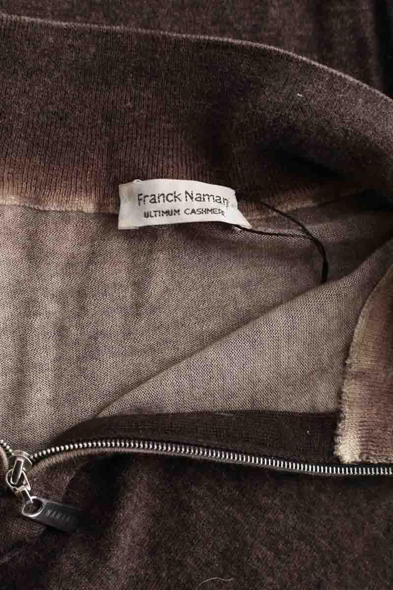 Tricot Franck Namani  Marron