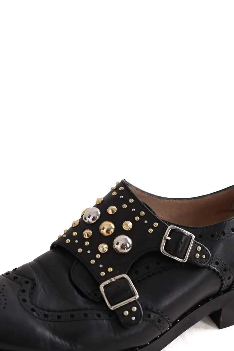 Mocassins Maje Noir en Cuir