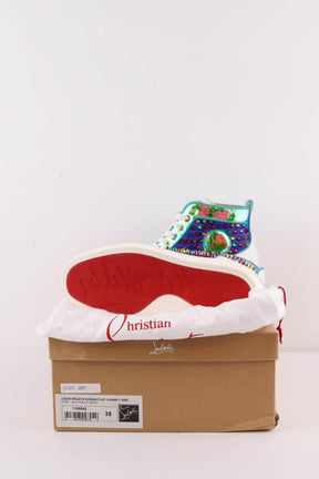 Baskets Christian Louboutin Lou Spikes Multicolore