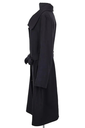 Manteau Cerruti Noir en Laine