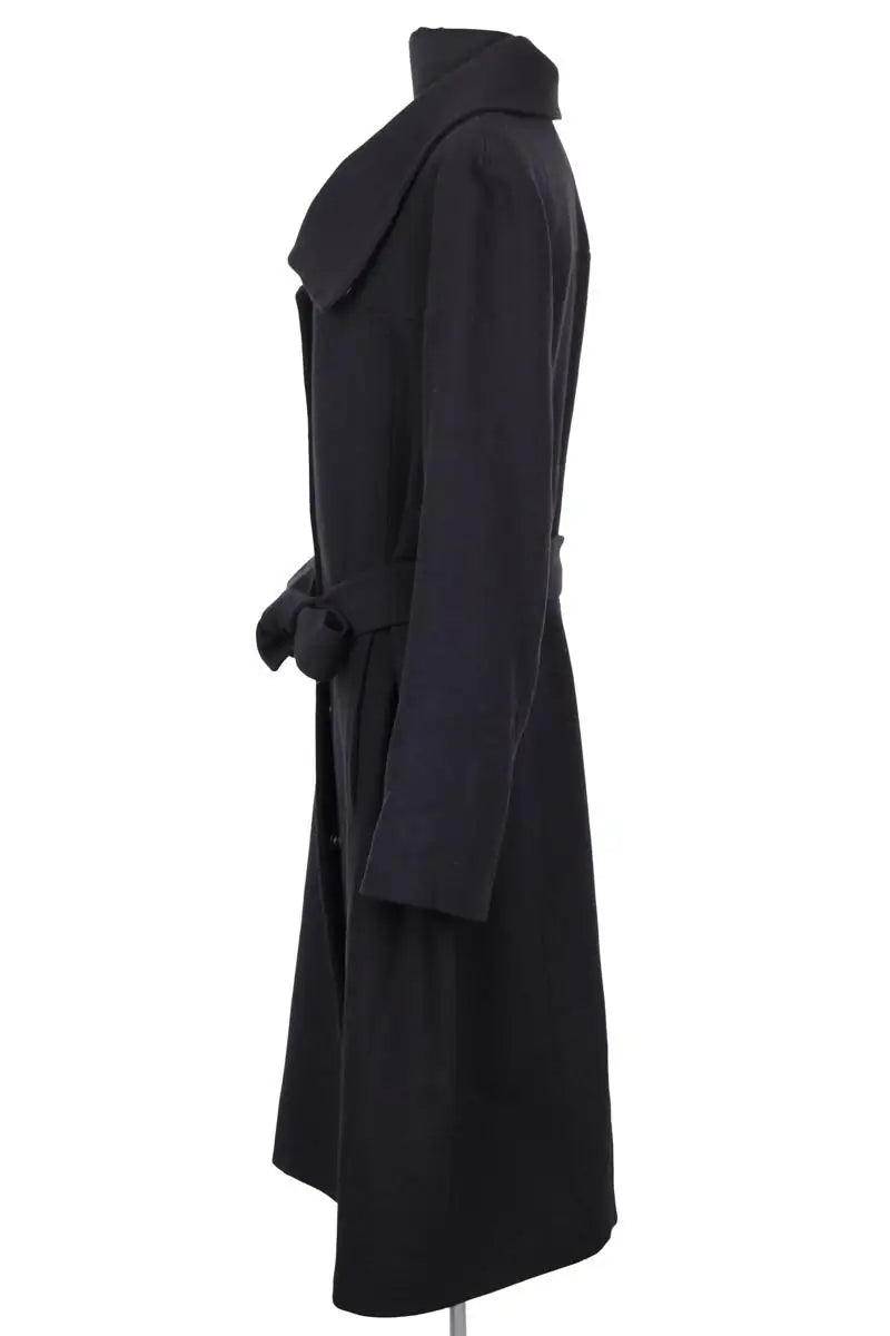 Manteau Cerruti Noir en Laine