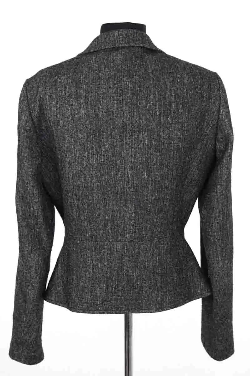 Veste Yves Saint Laurent Anthracite en Laine