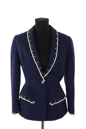 Blazers Mugler  Bleu