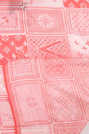 Foulard Louis Vuitton  Rose