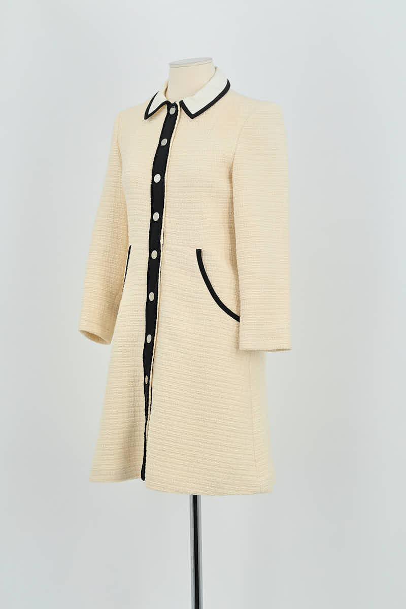 Mi-longueur Maje  Beige