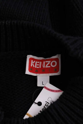 Pull Kenzo Noir en Laine