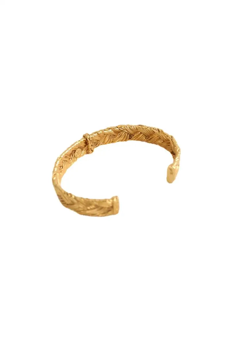 Bracelet Aurélie Bidermann Doré en Plaqué or