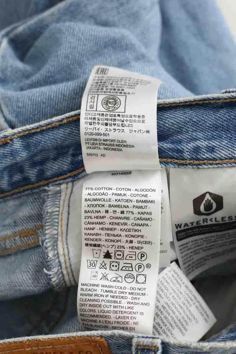 Jean droit Levi's  Bleu