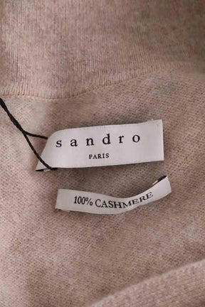 Combinaison Sandro Beige en Cachemire