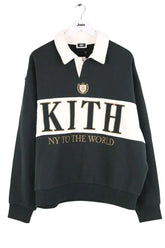 Sweatshirt Kith Vert en Coton, taille L - Seconde Main