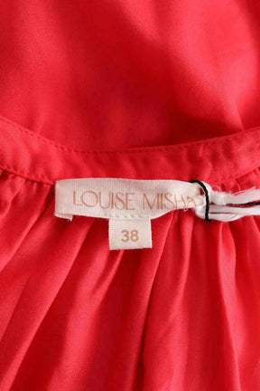 Blouse Louise Misha Rouge en Viscose