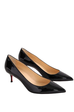 Talons Christian Louboutin Noir en Cuir verni