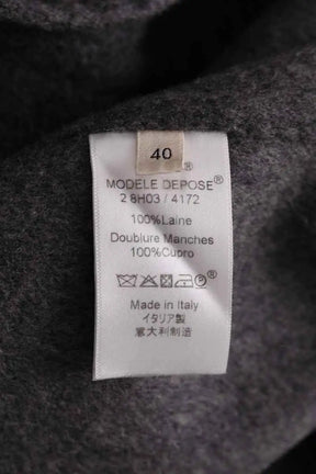 Manteau Celine Gris en Laine