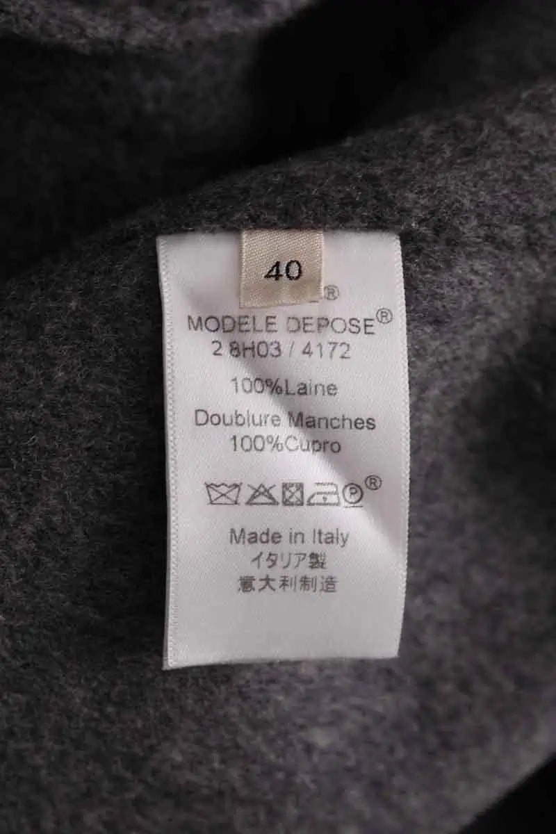 Manteau Celine Gris en Laine