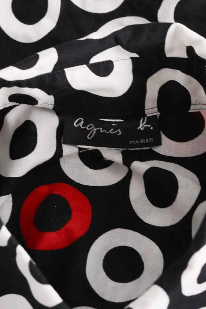 Chemise Agnès B. Noir en Coton