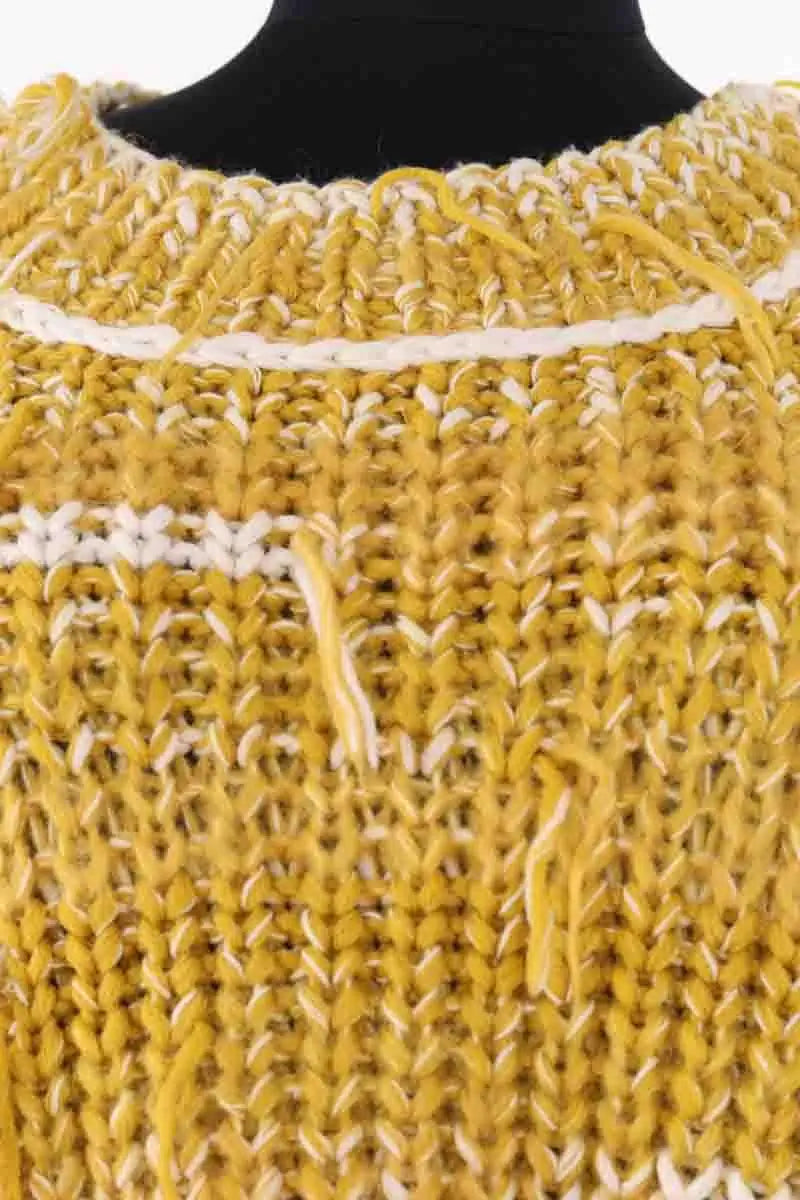 Pull Maison Martin Margiela Jaune en Laine